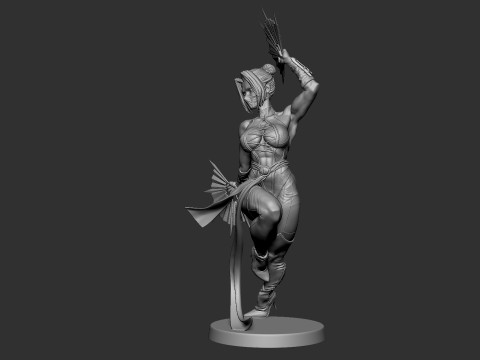 Kitana MK Model Cetak 3D