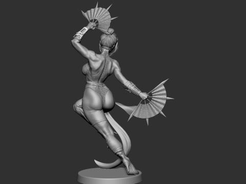 Kitana MK Model Cetak 3D