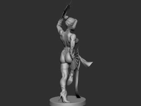 Kitana MK Model Cetak 3D