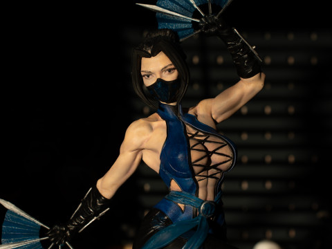 Kitana MK Model Cetak 3D
