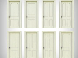 आंतरिक दरवाजा संग्रह 3D मॉडल