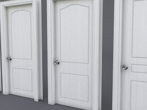 interior door collection 3D 模型