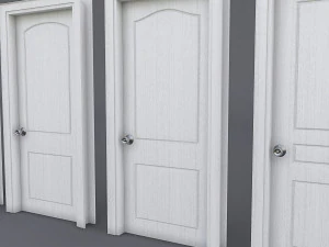 interior door collection 3D Model