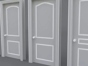 interior door collection 3D Model