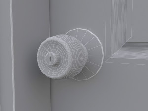 interior door collection 3D 模型