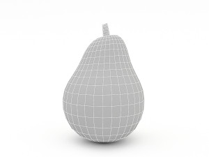 3d pear model Model 3D