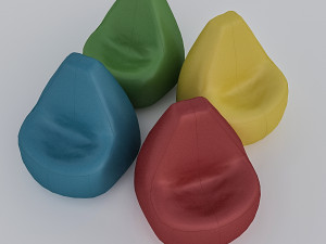 pear seat Model 3D