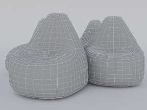 pear seat Model 3D