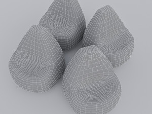 pear seat Model 3D