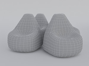 pear seat Model 3D
