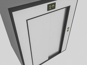 3d elevator 3D Model