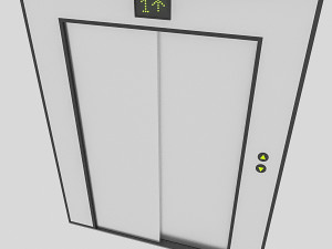 3d elevator 3D Model