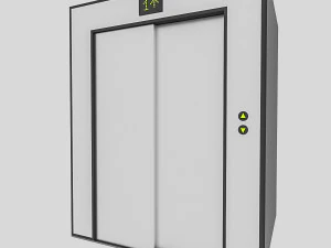 3d elevator 3D Model