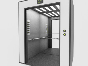 3d elevator 3D Model