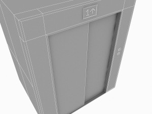 3d elevator 3D Model