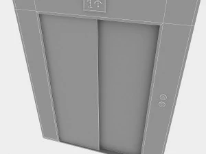 3d elevator 3D Model