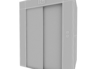 3d elevator 3D Model