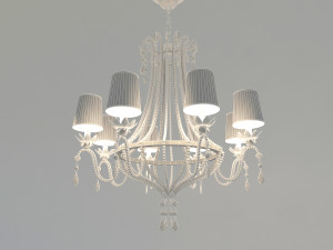 classic chandelier 3D 模型