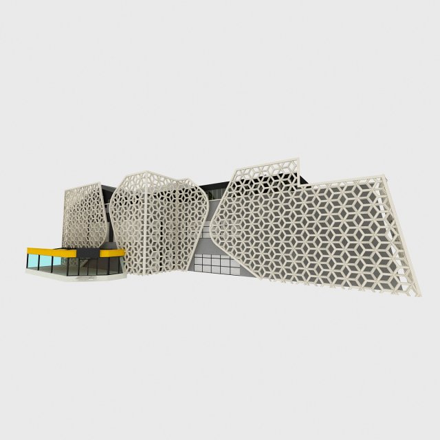 the mall 3D Model .c4d .max .obj .3ds .fbx .stl .blend 