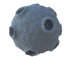 バクテリア2 3Dモデル