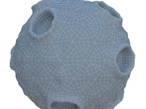 バクテリア2 3Dモデル