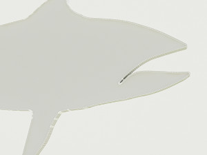 fish restaurant sign 02 3D Model