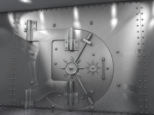 bank vault coins 3D Model
