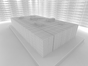 bank vault coins 3D Model