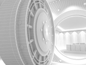 bank vault coins 3D Model