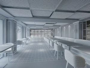 loft bar 3D Model