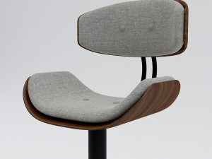 bar chair Modelo 3D