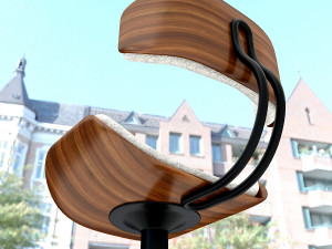 bar chair Modelo 3D