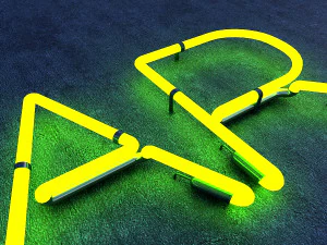 bar neon sign 3D Model