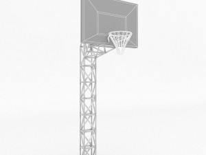 3d basketball hoop 3D Model