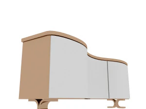 classic cabient model 2 3D Model