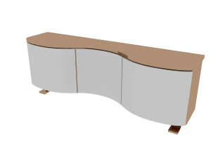 classic cabient model 2 3D Model