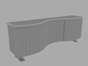 classic cabient model 2 3D Model