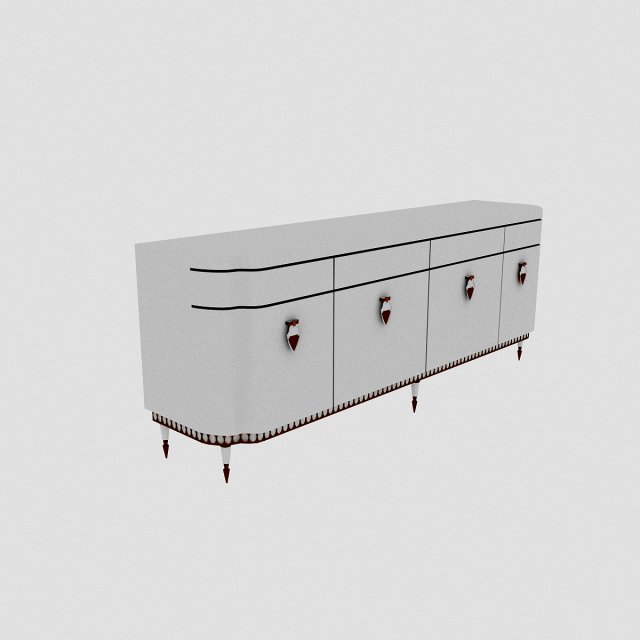 classic cabinet model 3D मॉडल .c4d .max .obj .3ds .fbx .stl .blend 