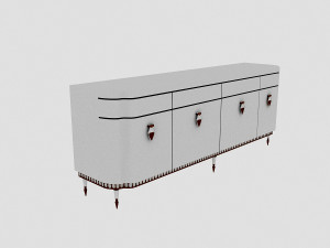 classic cabinet model 3D Model