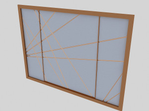 wall panel 5 3D Модель