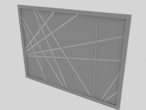 wall panel 5 3D Модель