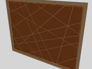 wall panel 4 3D मॉडल