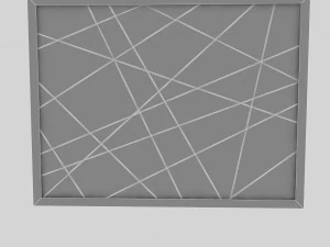 wall panel 4 3D Model