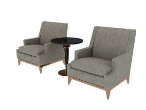 Sesseltisch 3D Modell