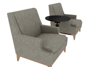 armchair table 3D Model