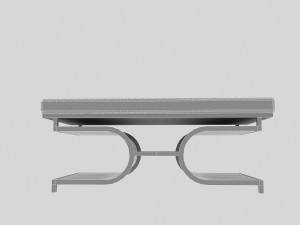 modern puff Model 3D