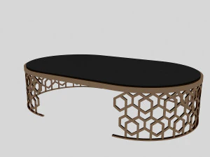 metal table 2 3D Model