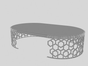 metal table 2 Modèle 3D