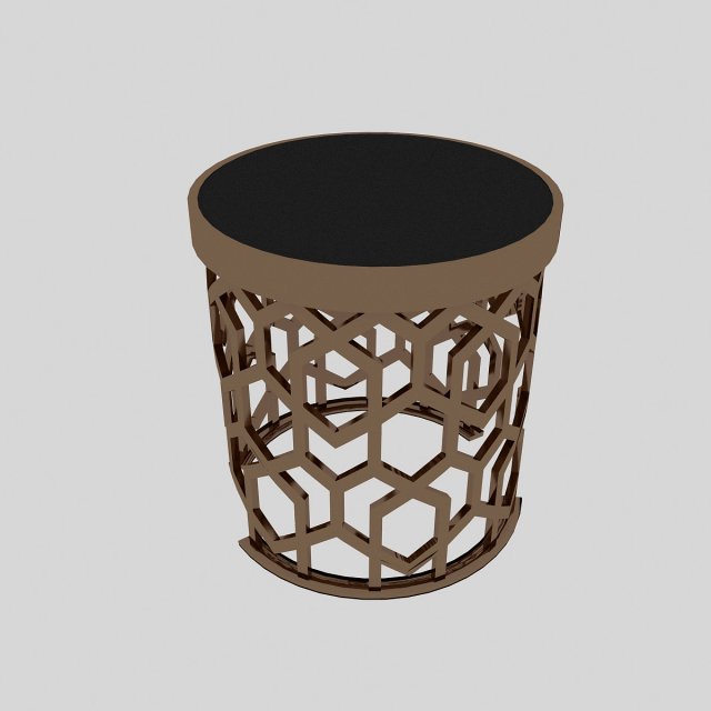 metal table Model 3D .c4d .max .obj .3ds .fbx .stl .blend 