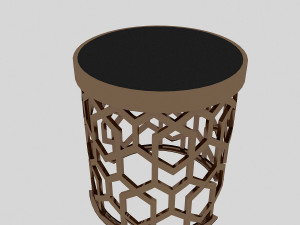 metal table Model 3D